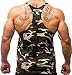 Iwearit Camoflage Mens Y Back Stringer Tank Top (Lg-Camo)