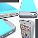 iPhone SE Case, TORU [iPhone SE Wallet Case Pattern Circle] Protective Slim Fit Dual Layer Hidden Credit Card Holder ID Slot Card Case with Mirror for iPhone SE / iPhone 5S / iPhone 5 - Circle Geo