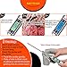 Cbiumpro Meat Thermometer, Ultra Long Probe Instant Read Digital Kitchen Food Thermometer for Cooking, Meat Grilling, Cheese, Yogurt, Baking, Candy, Milk, BBQ Smoker