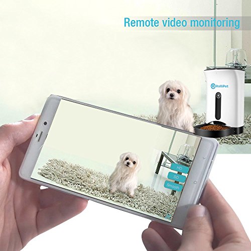 Best Automatic Smart Pet Feeder Camera For Dogs Cats With
