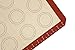 MEKBOK Non-Stick Silicone Baking Mat, Premium Food Safe - Pack of 2, for Cookie Oven Reusable Mat