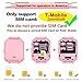 Kids Smart Watch Phone Watch for Kids Smartwatch Camera Games Touch Screen Cool Toys Smart Watch Gifts for Girls Boys Children (Pink)