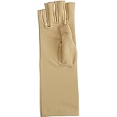 Rolyan Compression Glove, Fingerless, Arthritis, Carpal Tunnel, Left, M | Rolyan compression glove applies gentle compression to the hand and wrist for arthritis, carpal tunnel and swelling