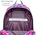 Lightweight Girls School Bags for Kids Kindergarten Primary Backpack Bookbags for Children (Hot Pink&Blue)