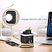 Jianye Apple Watch Tempered Glass Screen Protector(2 Pcs) ,Premium Surface Hardness Full Coverage Metal Frame Tempered Glass Screen Protector