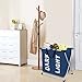 Chrislley X-Frame Laundry Hamper Basket Dirty Clothes Laundry Basket Large Home Laundry Hamper Sorter Laundry Bag (Blue)