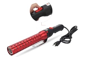 Fast Electric Charcoal Starter Lighter Lighting Charcoal for BBQ Grill/Fireplace/Kamado (Red)