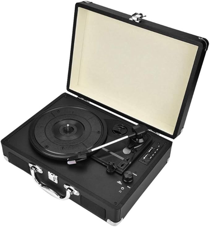 Giradischi Energy Sistem Spin Con Bluetooth, USB E Altoparlanti Integrati, Per Vinili 33/45/78 Giri, Bianco