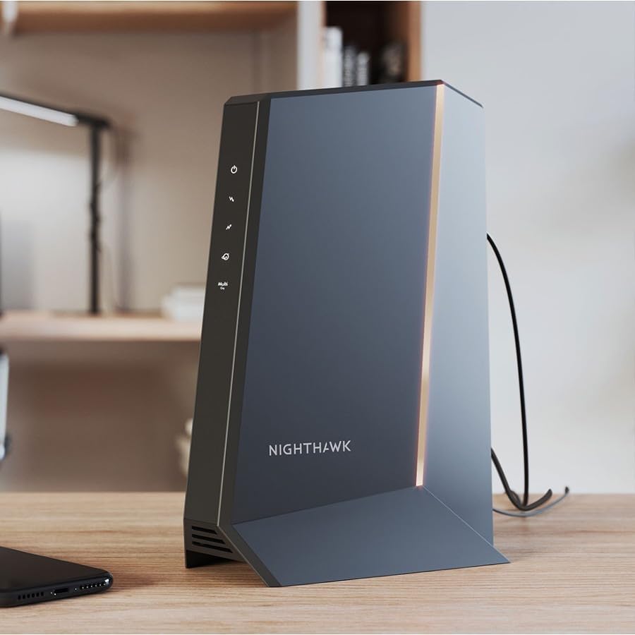 NETGEAR Nighthawk Multi-Gig Cable Modem (CM2000) - Compatible with All Cable Providers Incl. Xfinity, Spectrum, Cox - for Cable Plans up to 2.5Gbps - DOCSIS 3.1