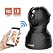 VOLGER Indoor 1080P HD WiFi Security Camera IP Camera Home Surveillance Nanny Cam Motion Detection Alert Two-Way Audio Night Vision Remote Control (Black)