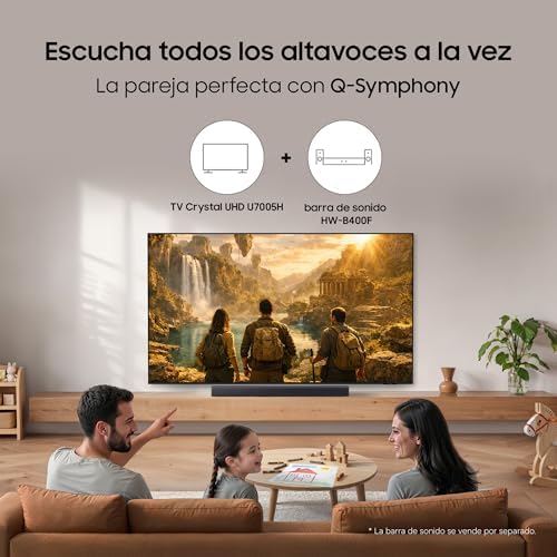 TV Crystal 4K AI U7005H 50" Smart TV con IA