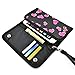 Caseen CS-80556 Wristlet Wallet Case - Pink Hearts