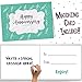 Unique 1st Wedding Anniversary Memory Book with Stickers and A Matching Card - 5-Second Memory Journal for Your Special Paper Anniversary - The Perfect Keepsake Booklet for Special Memories