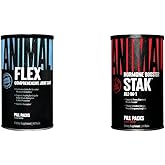 Animal Flex –Complete Joint Support Supplement & Stak – Complete Natural Hormone Booster Supplement with Tribulus