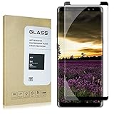 Galaxy Note 8 Glass Screen Protector,maXma [Case Friendly] 3D Curved Tempered Glass Screen Protector For Samsung Galaxy Note 8 (Black).