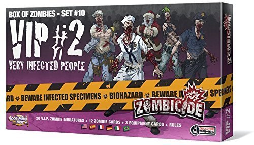Zombicide Box of Zombies 10 Very Infected People 2 Board Game