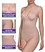 LastFor1 Women's Leotard Bodysuit Plus Size Underwire Body Briefer Tank Camisole S-XXL Skin XL
