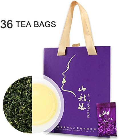 APSZST Organic Chinese Top10 Famous Anxi Tie Guan Yin Oolong Loose Leaf Tea Iron Goddess of Mercy Tieguanyin Healing Properties Specialty Grade AA Best Chinese Oolong 250g(8.8-ounce) 36 Single Pouches