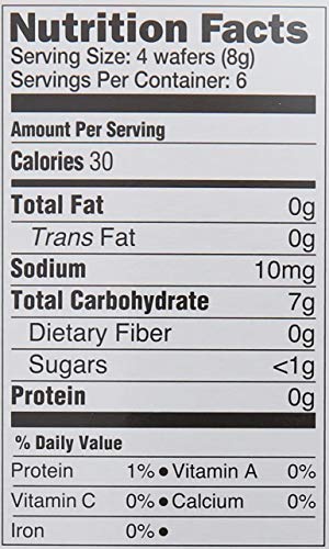 HAPPY BABY ORGANICS BABY SNACKS, GENTLE TEETHING WAFERS, GLUTEN FREE & VEGAN, BLUEBERRY & PURPLE CARROT, 12 COUNT (PACK OF 6)