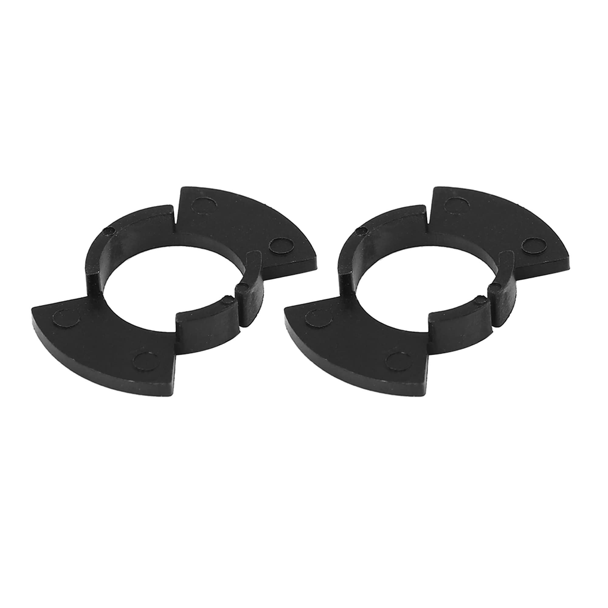 X AUTOHAUX H1 LED Headlight Adapter Base Bulb Retainer Holder for Auto Car 2pcs