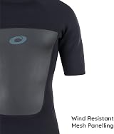 Osprey Origin Men Shorty Wetsuit 3mm 2mm Underarms Black XXXL view 6