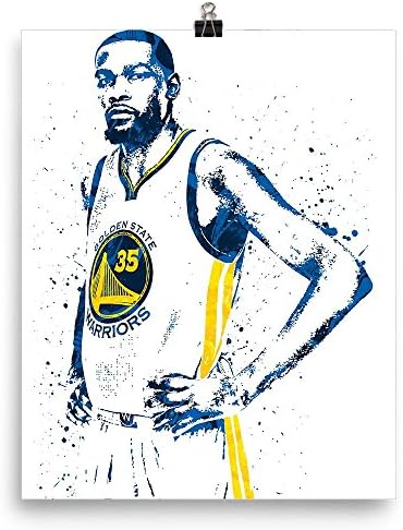 Kevin Durant Golden State Warriors Away Poster