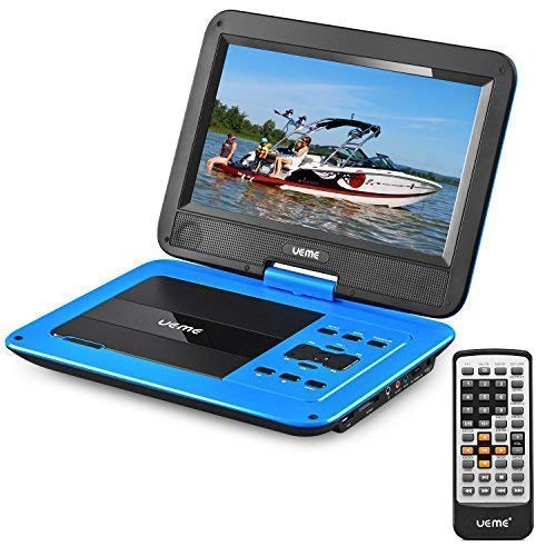 UEME Portable DVD Player CD Player with 10.1 Inch LCD Screen