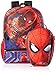 Marvel Boys' Spiderman Backpack with Shaped Lunch, Red