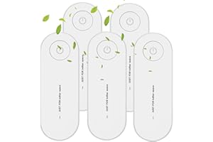 SAIMLOVE Pure Air - 5 Units- Plug-in Air Purifier,Mini Portable Air Purifier for Home & More Suitable for Bedrooms, Toilets, Living Room,bathrooms,closets,hotel,pet room