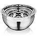 Premium Mixing Bowls with Lids - by Simply Gourmet. Stainless Steel Mixing Bowl Set Contains 5 Bowls with Airtight Lids, Non-Slip Bottoms, and a Flat Base for Stable Mixing. Bowls Nest for Storage …