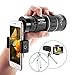 16x52 Dual Focus, OUTERDO Monocular Telescope Camping Wildlife Hunting Surveillance Traveling BAK4 Prism Scope with Durable Tripod and Cellphone Adapter Waterproof Monocular Optics Zoom Bright