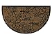 Half Moon Home Sweet Home Doormat by Castle Mats, Size 17 x 29 inches, Non-Slip, Durable, Made Using Odor-Free Natural Fibers