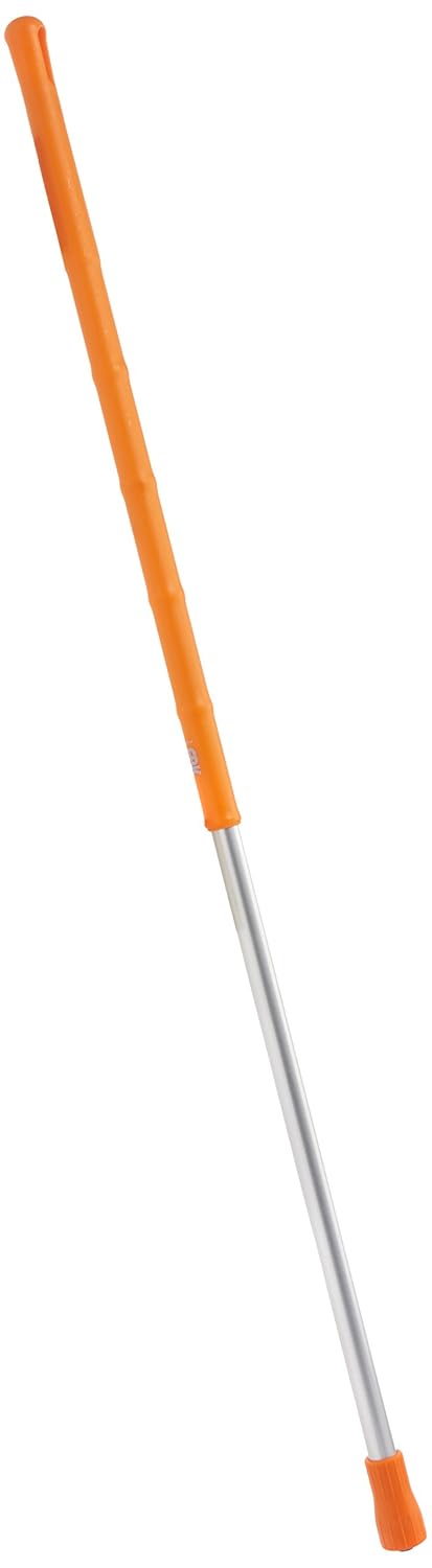 Aluminium 1300 mm x 32 mm Orange FBK//Lebensmittelhygiene Maya Professional Tools 49813-7 Ergonomischer Stiel