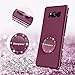 Henpone Case for Samsung Galaxy S21 Plus Case for Women Girl,Bling Diamond Ring Protective Case with Ring Kickstand for Samsung Galaxy S21 Plus 6.7'' 5G Fashion Grey