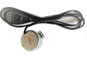 A&I BROODERS AND INCUBATORS Egg Tray Turning Motor 110Volt AC 1/240 RPM with 2 Prong Plug for Incubator New!