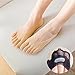 HONOW Women's No Show Toe Socks Invisible Liner Summer Casual (Pack of 5)