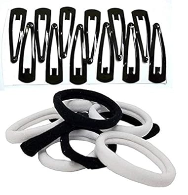 Buy Styling Fashion Daily Use Black Hair Accessory Set For Girls