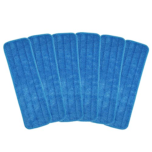 Microfiber Mop Pad 18" Inch for Wet Dry Mops Floor Cleaning Pads