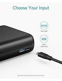 Anker PowerCore Lite 20000mAh Cargador Portátil Ultra Alta Capacidad 4,8A Banco de Potencia de Salida, Batería Externa