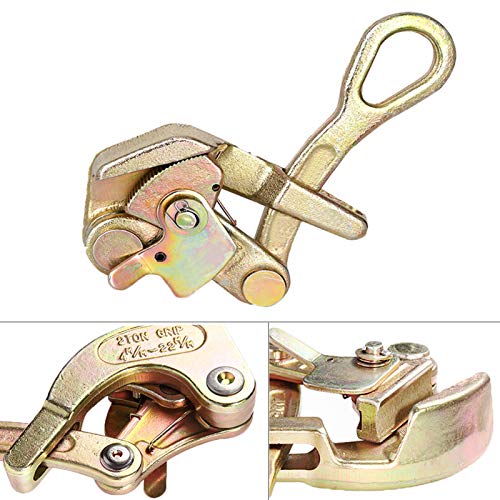 Guosu Cable Grip Wire Gripper Steel Cable Puller Tool for Wire Rope