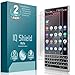 IQShield Matte Screen Protector Compatible with 2-Pack BlackBerry KEY2 (BBF100-2)(Full Coverage)(2-Pack) Anti-Glare Anti-Bubble TPU Film
