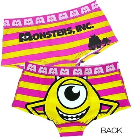 Amazon Co Jp モンスターズインク マイク サリー レディースボクサーブリーフ 31マイク ディズニーキャラクター女性用下着通販 おもちゃ