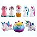 WATINC Random 3 Pcs Animal squishy Sweet Scented Vent Charms Slow Rising squishies Kawaii Kid Toy, Lovely Stress Relief Toy, Animals Gift Fun Large(3p Horse)
