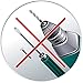 MySweetHome Hook Holder with Suction Cup and Double Hooks, Chrome