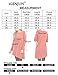 iGENJUN Winter Dresses for Women 2022 Long Sleeve Coffee Dress Button Side Winter Dress Cocktail Formal Dresses Fall Midi Dress Clothes for Work,XXL,Coffee