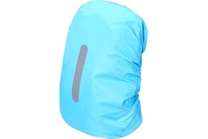 ARUICHENG Backpack Rain Cover Waterproof Backpack Cover Rain Cover for Backpack with Reflective Strip Outdoor Back Pack Bag Covers Raincover Protector for Hiking Camping Hunting Biking Traveling 30L-40L