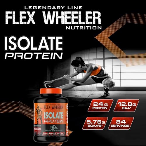 Flex Wheeler Nutrition Isolate Protein | 84 Serving, 5 Lbs (Pistachio)