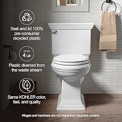 Kohler Recycled Plastic Soft Close Toilet