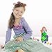 3 Bees & Me Kids Arts and Crafts for Girls & Boys - Mermaid Paint Your Own Toy & Coin Bank DIY Kit