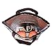 eBoot Waterproof Lunch Bag Tote Insulated Cooler Carry Bag for Travel and Picnic, Colorful Flower